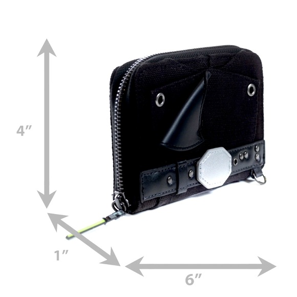 Loungefly -Star Wars Return Of The Jedi Luke Skywalker Wallet-6” W x 4” H x 1” D - Picture 7 of 7